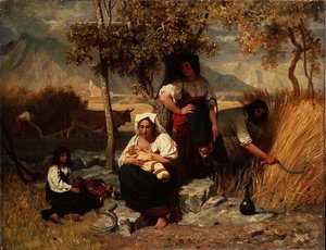 収穫 作： Paul Alfred de Curzon